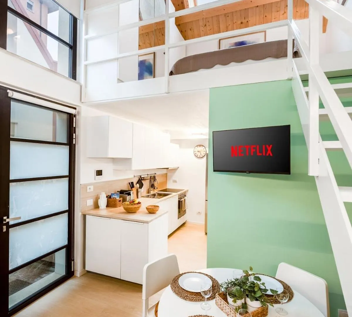 Апартаменты Luminoso Loft - M5 Cagranda - Free Wi -Fi Милан